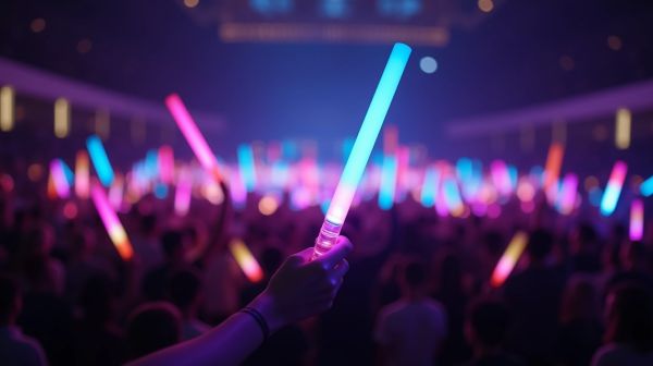 Adoptez le lightstick K-pop pour briller en concert