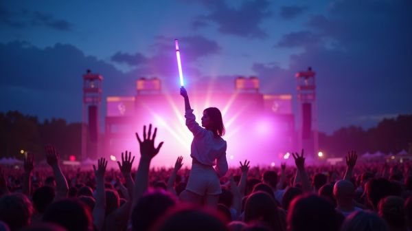 Adoptez le lightstick K-pop pour briller en concert