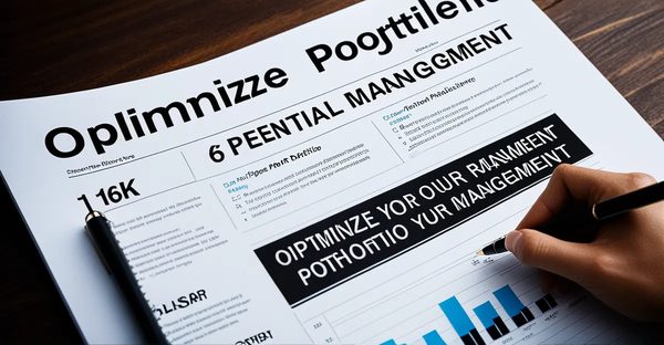 Optimisez la gestion de votre portefeuille : conseils essentiels